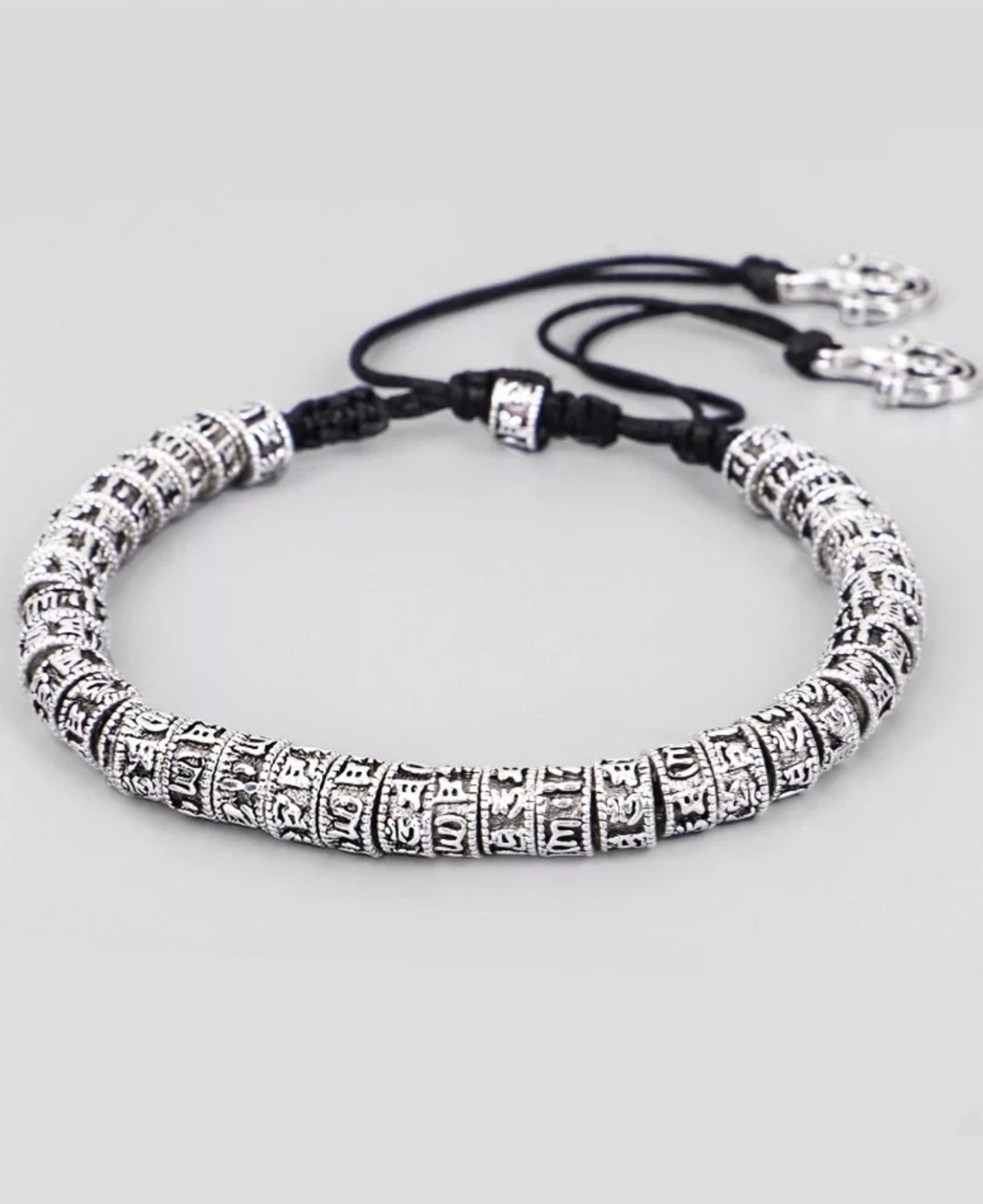 Tibetan Buddhist Six-Syllable Mantra Bracelet