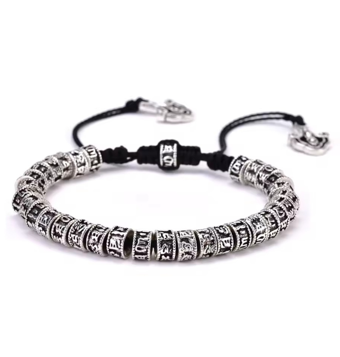 Tibetan Buddhist Six-Syllable Mantra Bracelet - Image 6