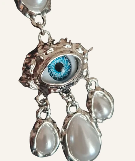 Mystic Protective Eye Statement Earrings - Image 4